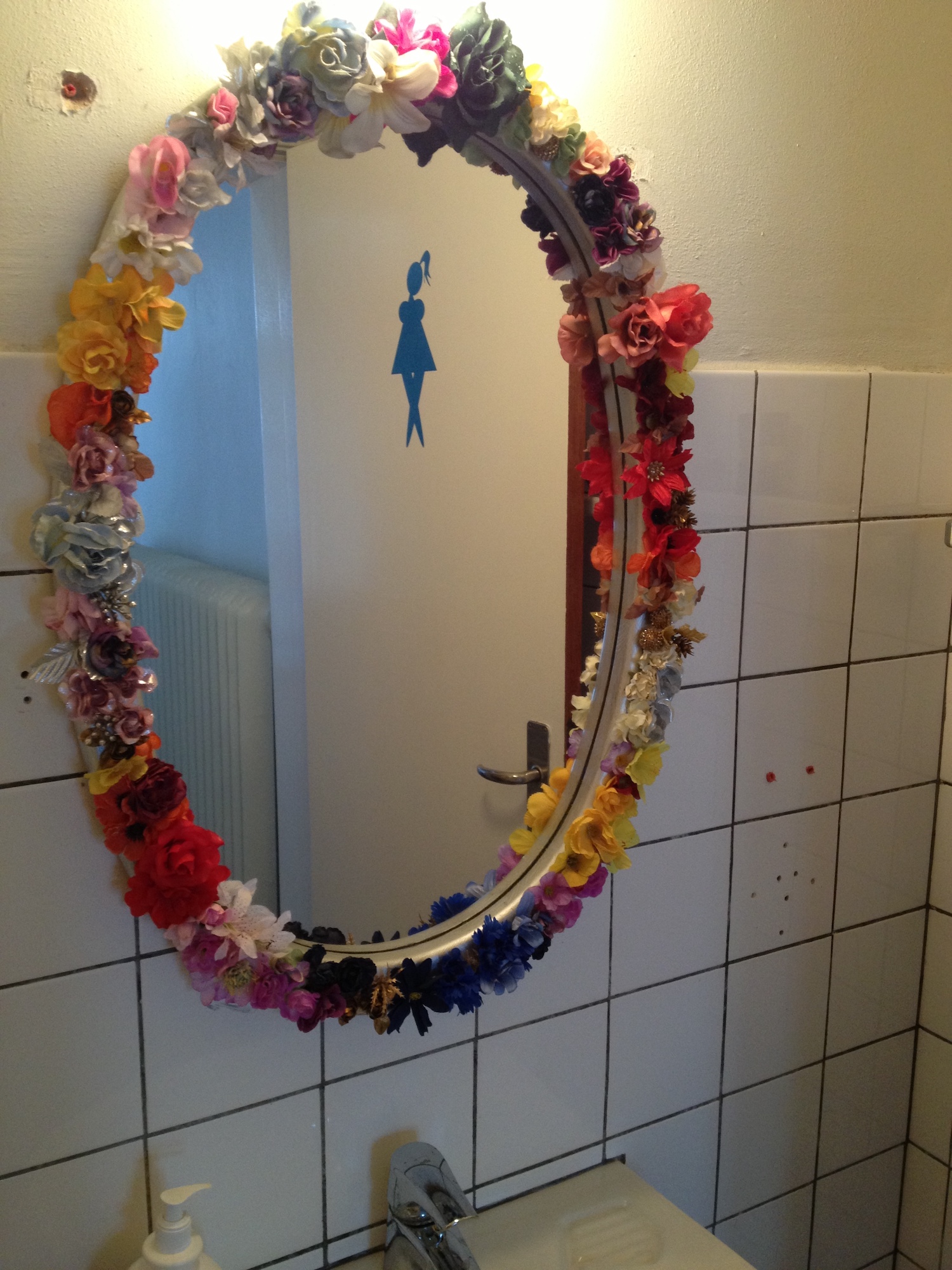 Blomster spejl - Flower mirror 